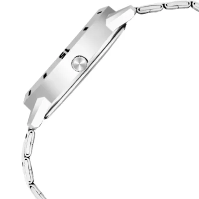 Limestone LS3235 Ice Blue Dial Analog Watch - Men's Stainless Steel Chain Strap