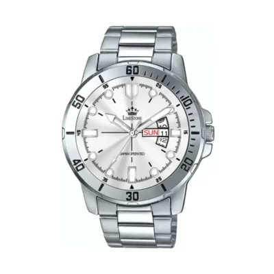 Limestone LS3243 Wheedler Series Silver Dial Analog Watch for Men