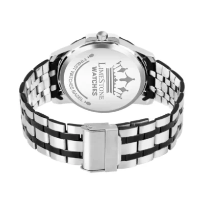 Limestone LS3247 Watch - Silver Dial, Dual Tone Bracelet