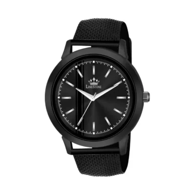 Limestone LS3251 Black Dial Silicon Mesh Strap Watch