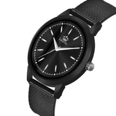 Limestone LS3251 Black Dial Silicon Mesh Strap Watch