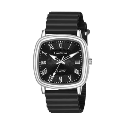 Limestone LS3268 Black Dial Retro Classic Analog Watch for Men