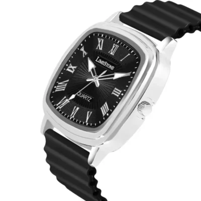 Limestone LS3268 Black Dial Retro Classic Analog Watch for Men
