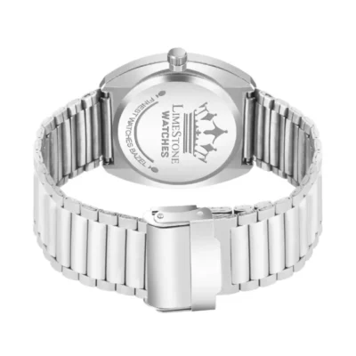 Limestone RADD004 Watch, Men's Analog Watch, Silver Chain Watch