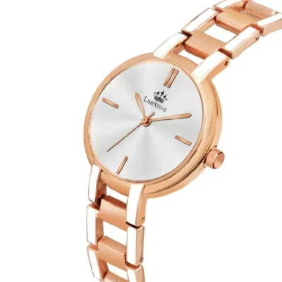 Limestone LS1374 Martini rosegold women's watch with white dial