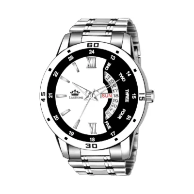 Limestone LS2886 Men's Silver Chain Analog Watch