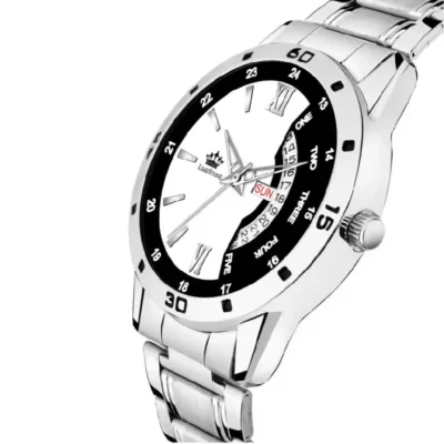 Limestone LS2886 Men's Silver Chain Analog Watch