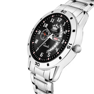 Limestone LS2978 Watch, Men's Analog Watch, Black Dial Watch