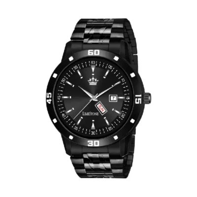 Limestone LS3050 Black Dial Watch for Men