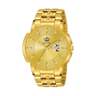 Limestone LS3061 Gold Dial Analog Watch for Men