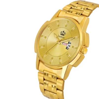 Limestone LS3061 Gold Dial Analog Watch for Men