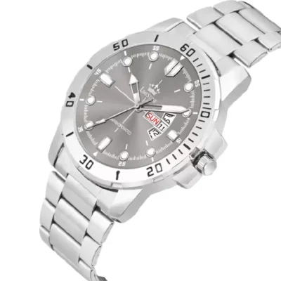 Limestone LS3069 Men's Analog Watch Grey Silver