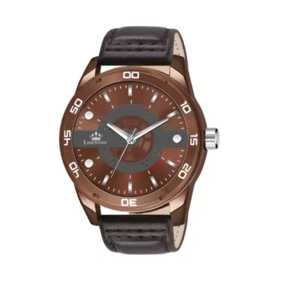 Limestone LUXE116 Brown Dial Analog Watch for Men