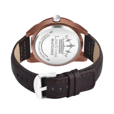 Limestone LUXE116 Brown Dial Analog Watch for Men