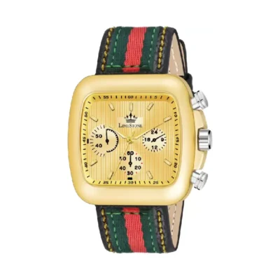 Limestone LUXE132 Gold Dial Men's Watch
