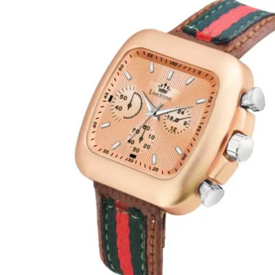 Limestone LUXE133 Men's Rose Gold Dial Watch