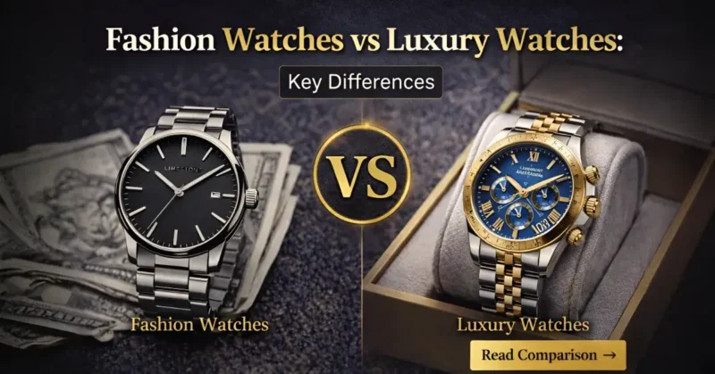 Fashion Watches vs Luxury Watches