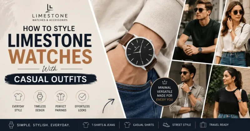 Style Limestone Watches with Casual Outfits
