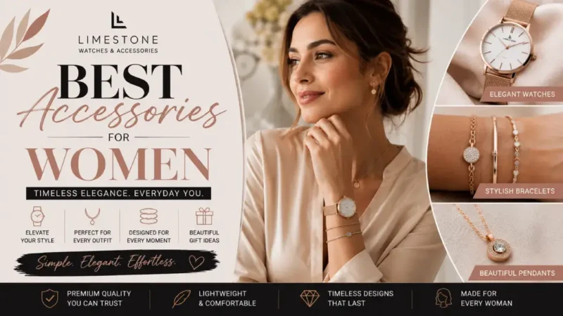 Best Accessories for Women by Limestone
