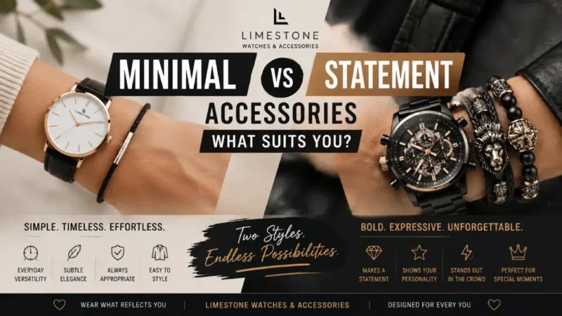 Minimal vs Statement Accessories